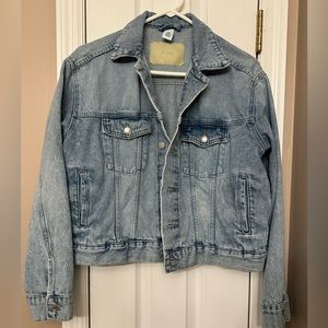 “& Denim” (H&M) jean jacket, women’s size medium.